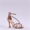Una Healy Centrefold Rear Zip High Heel - Rose Gold